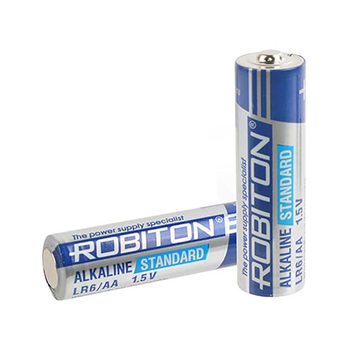 Батареи AA/LR6 Robiton Alkaline